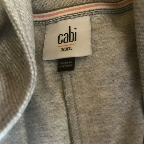 CAbi Cavalry Jacket Light Gray Outerwear - Picture 4 of 8